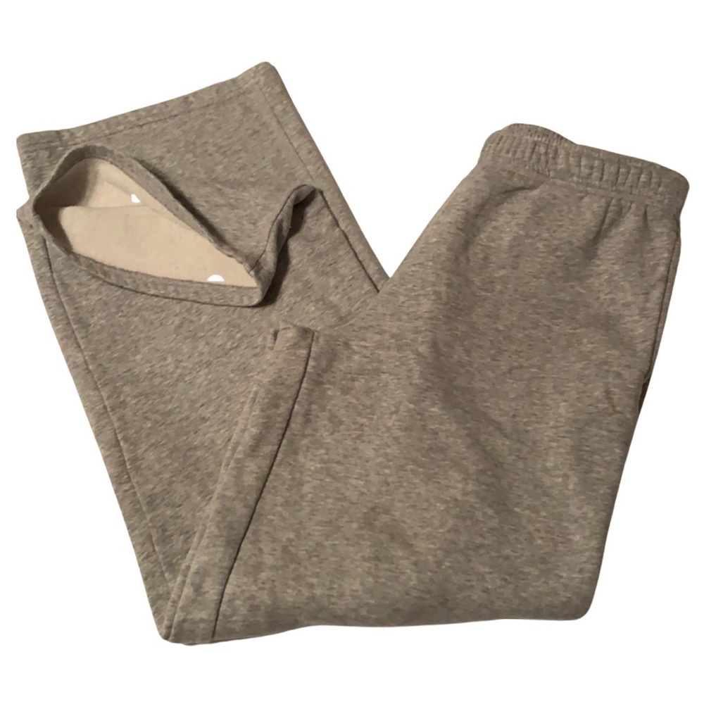 Everlast Sport athletic jogger fleece wrestle boxing pants gray M